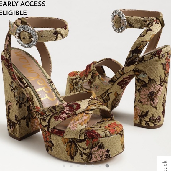 Sam Edelman, Savannah Glow Platform Dress Sandal - Picture 2 of 3